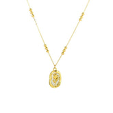 Elegant Rose Pendant Necklace - Purmina