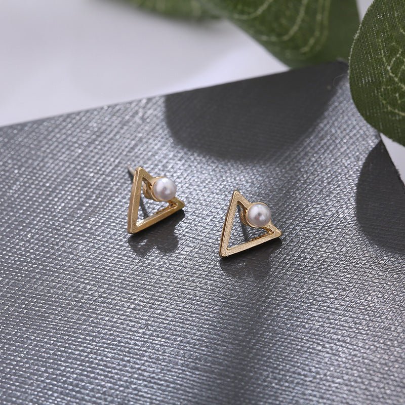 Hollow Square Ear Wrap Earrings - Modern Chic Style - Purmina