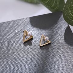 Hollow Square Ear Wrap Earrings - Modern Chic Style - Purmina