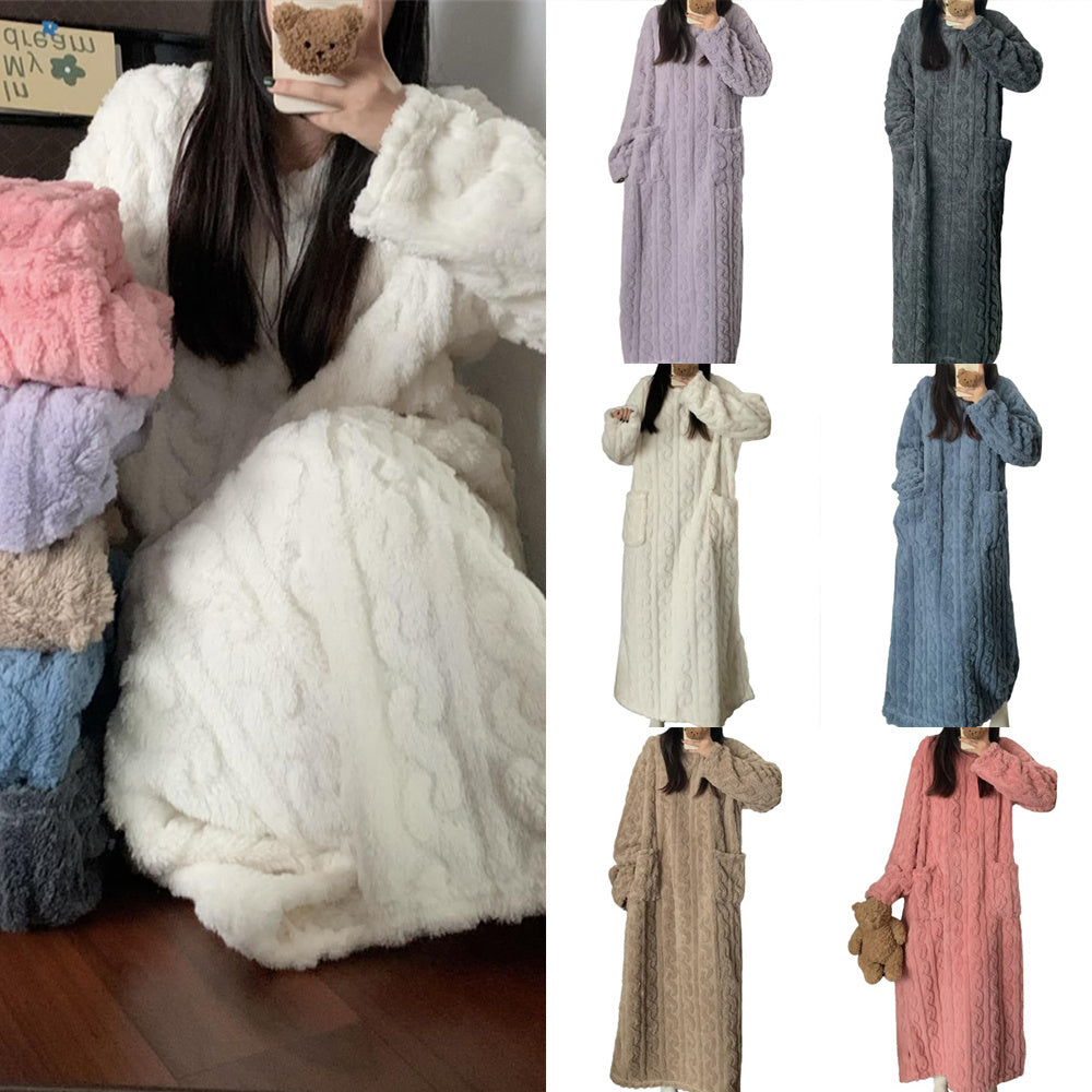 Women’s Soft and Warm Winter Nightgown