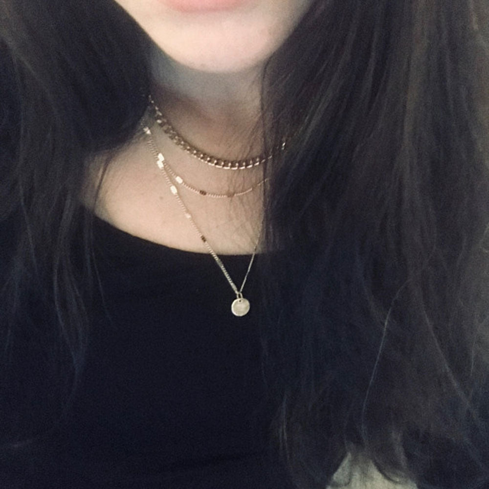Trendy 3 Layer Necklace – Multi Layer Fashion Necklace for Women