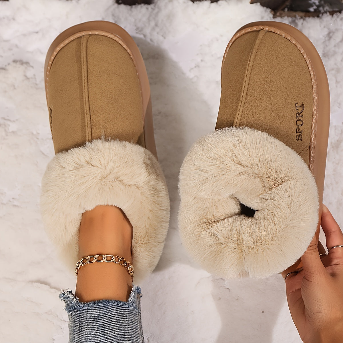 Women’s Casual Fluffy Slippers