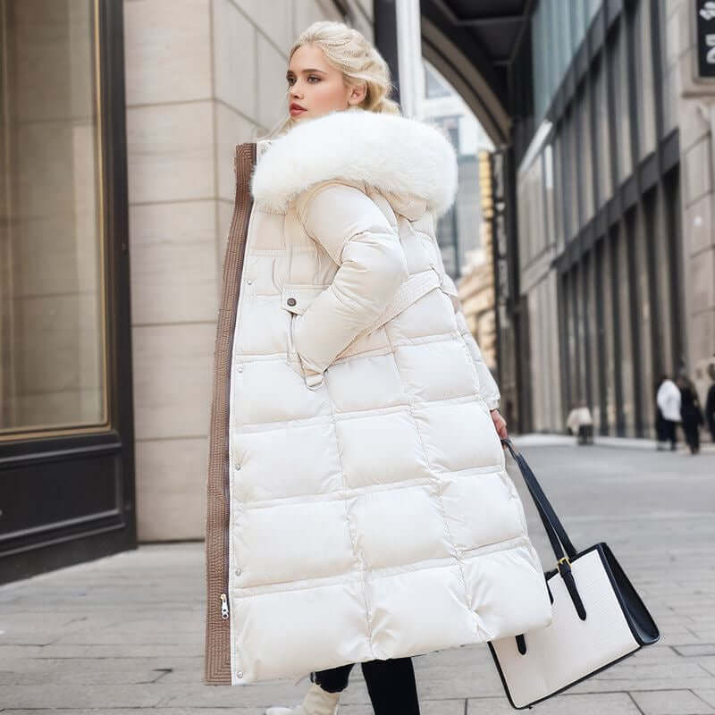 Women Long Down Winter Coat