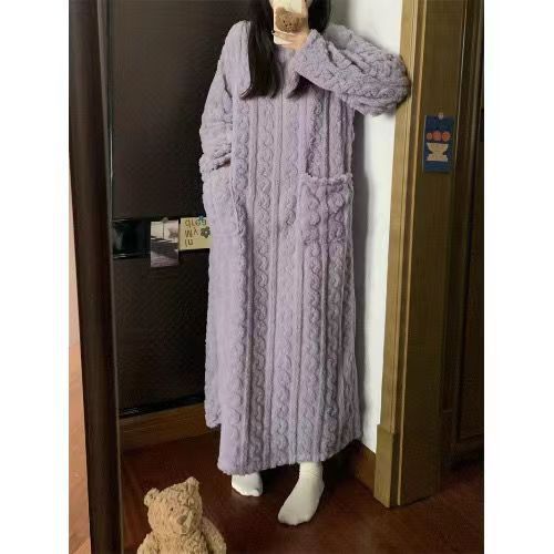 Women’s Soft and Warm Winter Nightgown