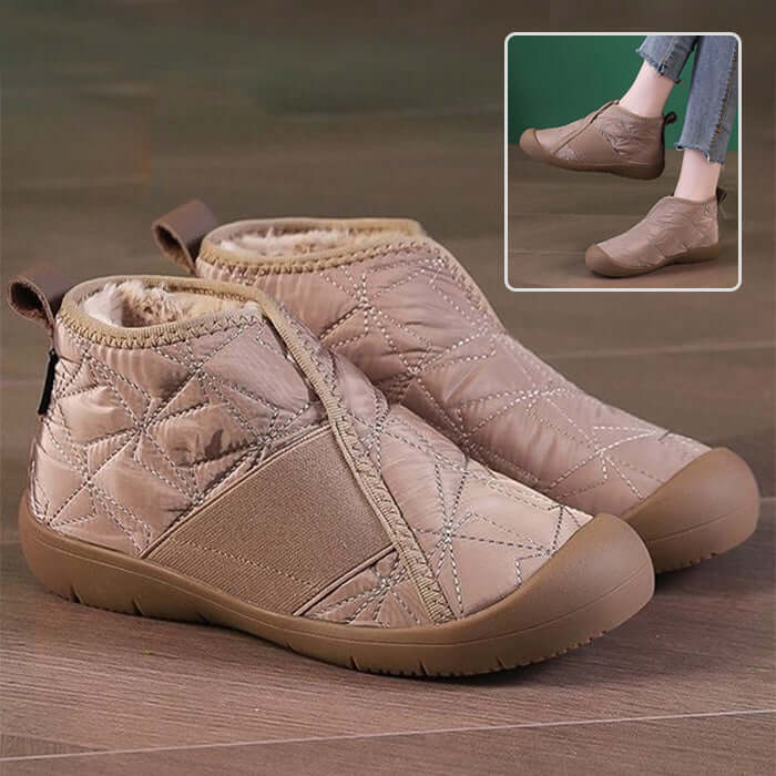 Women’s Quilted Cozy Ankle Boots