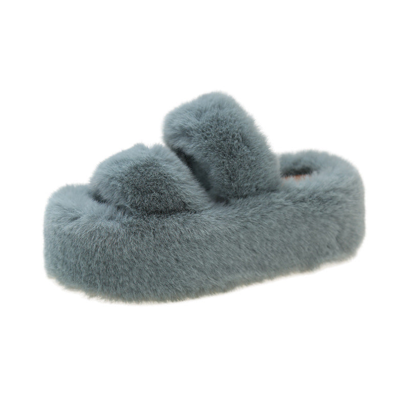 Warm Plush Slippers for Women