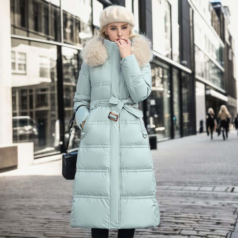 Women Long Down Winter Coat