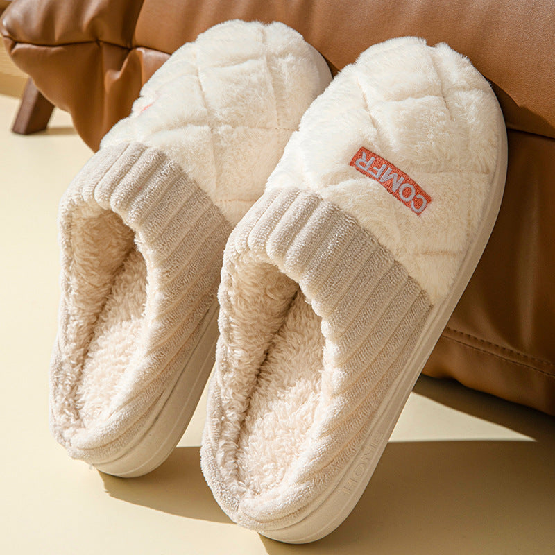 Thickened Cotton Slippers