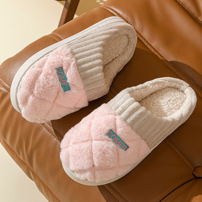 Thickened Cotton Slippers