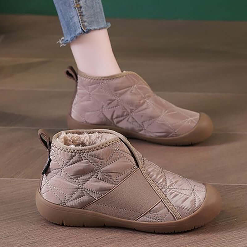 Women’s Quilted Cozy Ankle Boots