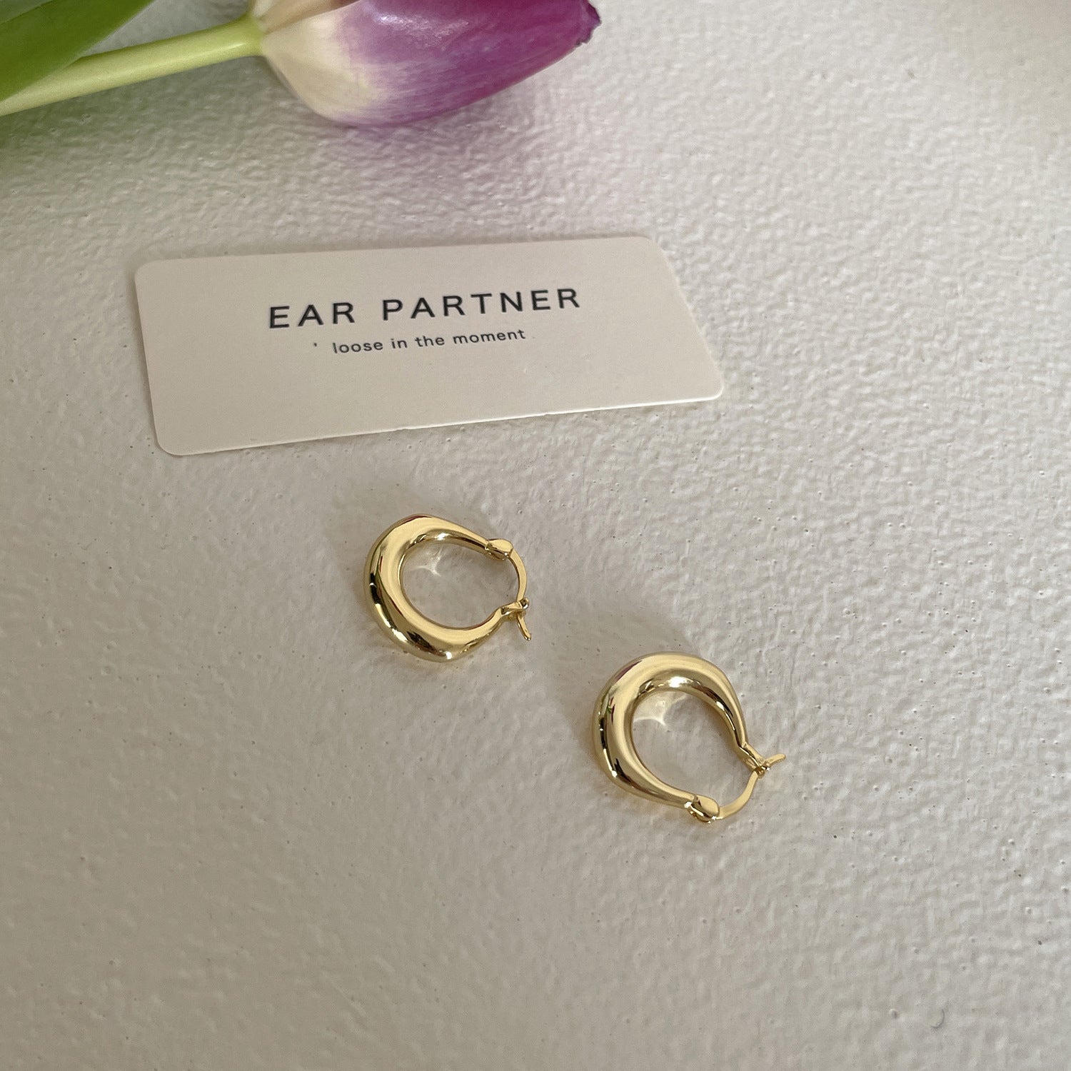 925 Sterling Hoop Earrings - Purmina