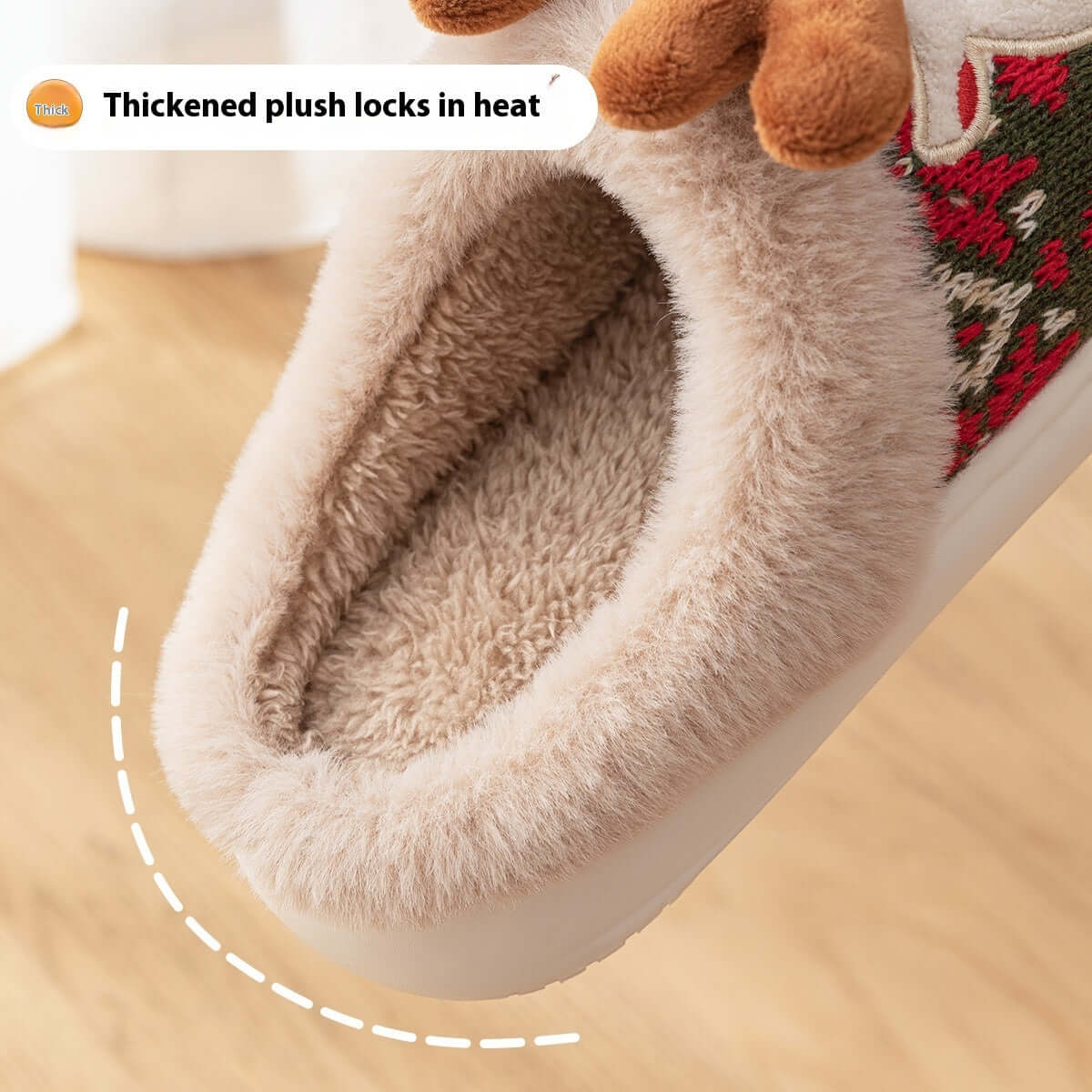 Unisex 2024 Christmas Cotton Slippers