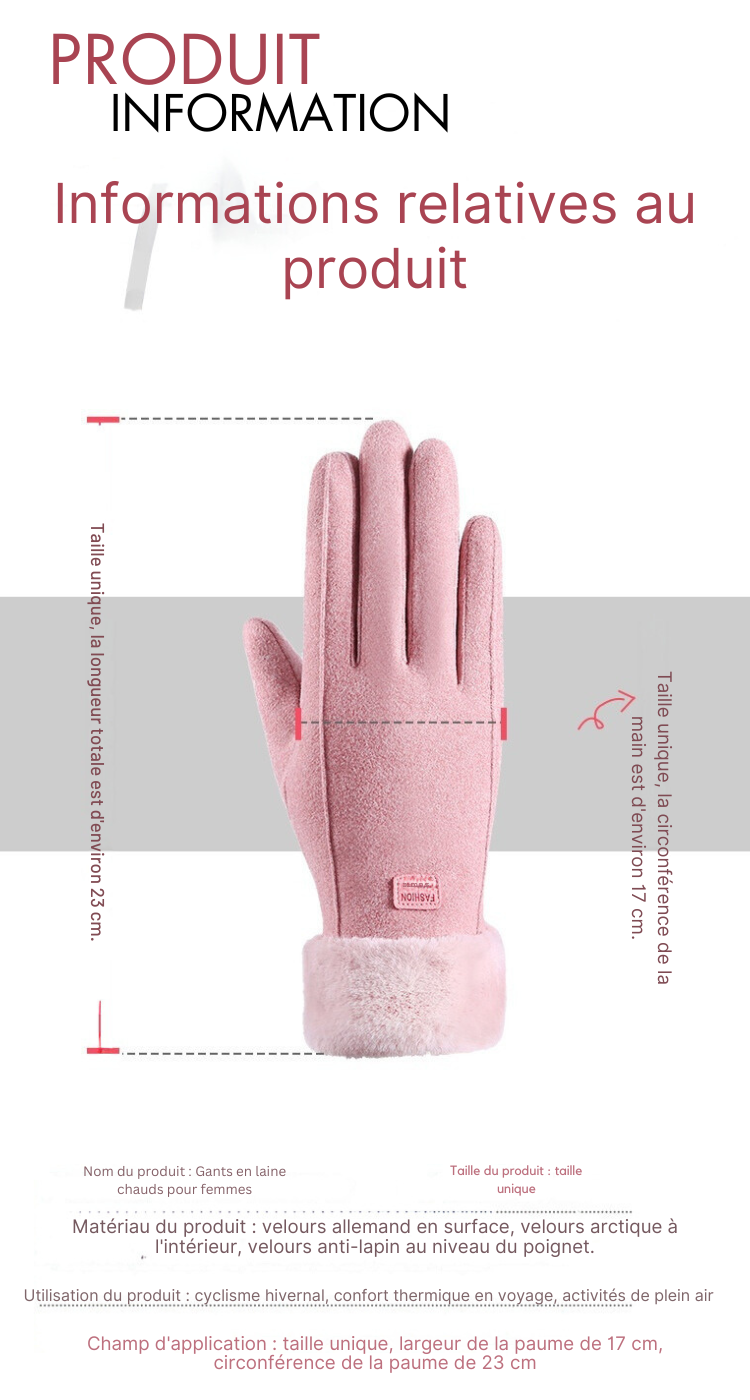 Winter Touch Screen Motorcycle Gloves