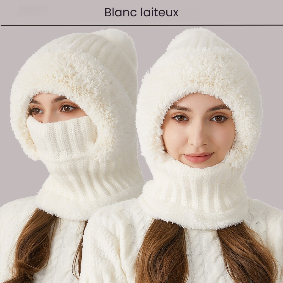 Windproof Warm Smile Lined Hat with Earflaps