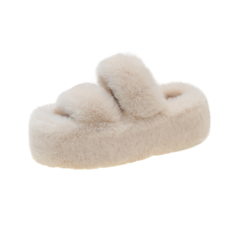 Warm Plush Slippers for Women