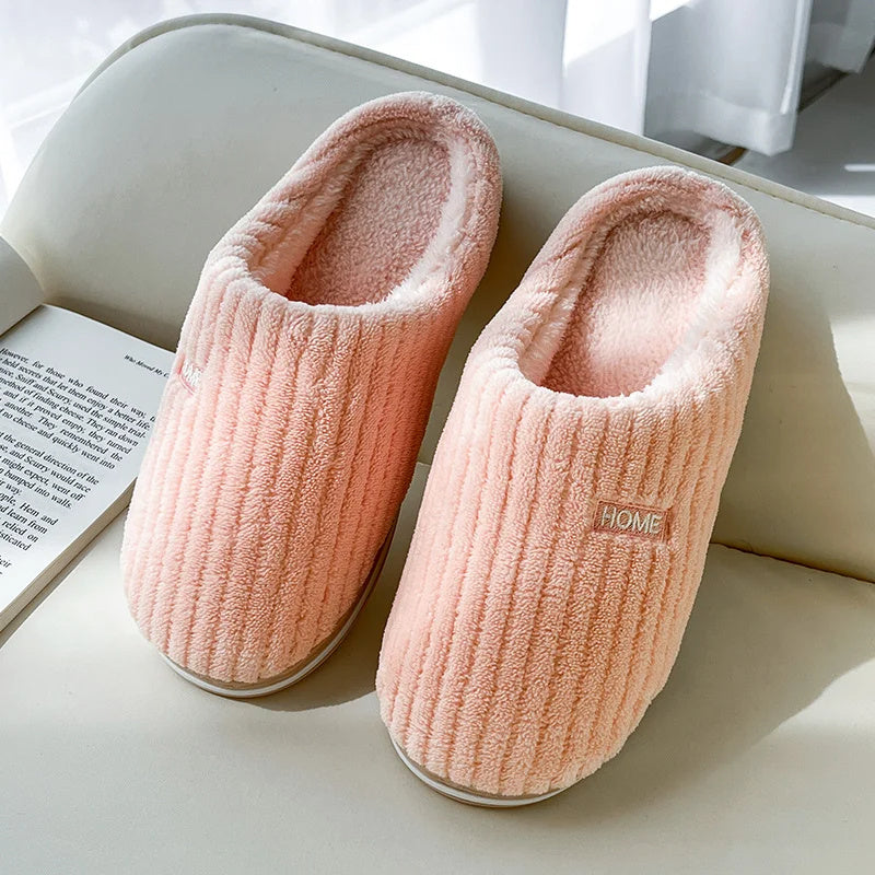 Men's and Women's Winter Fur Slippers