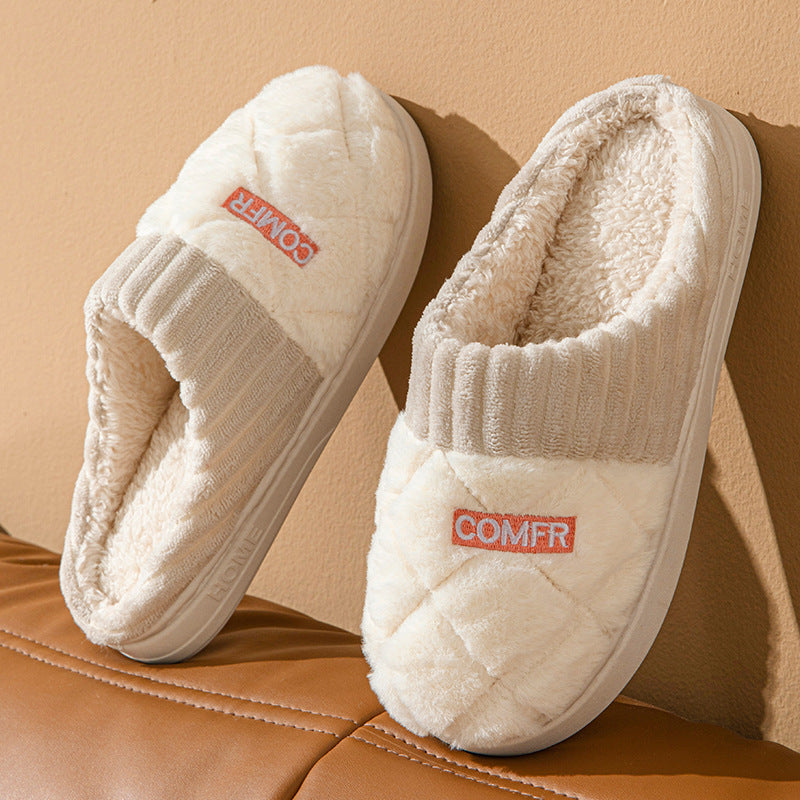 Thickened Cotton Slippers