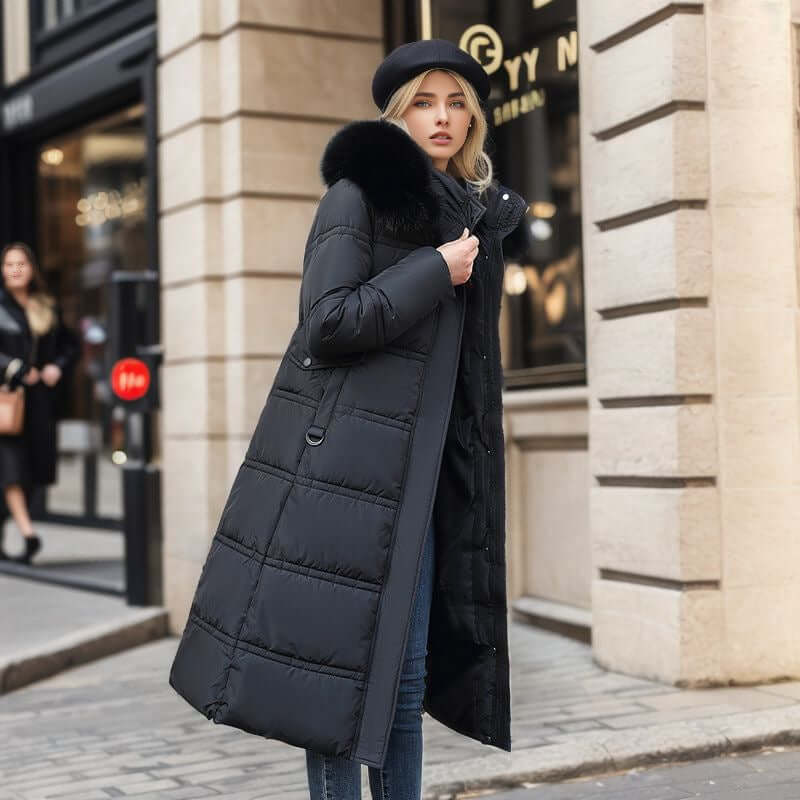 Women Long Down Winter Coat