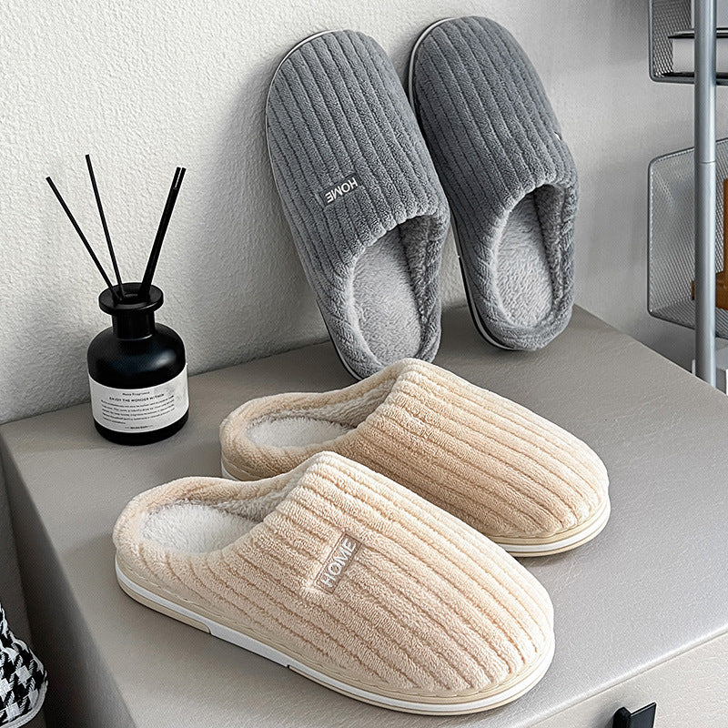 Men's and Women's Winter Fur Slippers